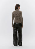 Elijah Polished Leather Bukser