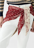 The Wild Rag Carmine & Butter Scarf