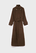 Carmella Wool Coat Espresso