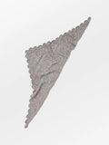 Opany Triangle Scarf Grey Melange