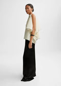 Wiomy Silk Top Vanilla