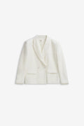 Refined Blazer White