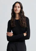 Matima O-Neck Tee Black