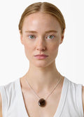 The Julia Necklace Smoky Quartz & Silver