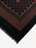 Julee Wool Scarf Dark Chokolate