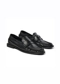 Elmira Leather Loafers Black