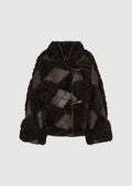 Iceland Shearling Jacket Brown