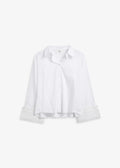 Iben Atari Lace Shirt Bright White