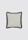 Fey Fringe Cushion Cover Brown
