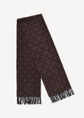 Ortega Cashmere-Blend Dark Mahogany