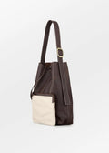 Panel Mae Buckle Bag Chocolate Torte