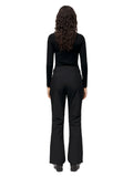 Juvass Insulated Kick Flare Pant Black