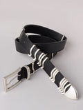 Rattle Belt Black & Silver