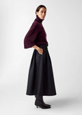 Tia Merino Knit Burgundy