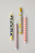 Candle Yellow & Blue