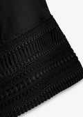 Iben Atari Lace Shirt Black