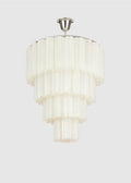 Fontaine Chandelier White 4 Layer