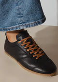 Shade Leather Sneakers Black