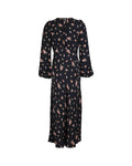 Viscose Maxi Dress Midnight Flowers