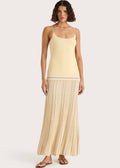 Citara Maxi Dress Butter Stripe