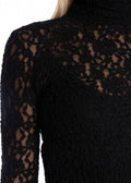 Maxikjole Janasia Lace Dress Black