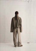 Hawk Shearling Jacket Taupe