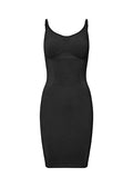 Contour Shapewear Slip Dress Black