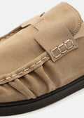 Paeja Slip-in Loafers Taupe Suede