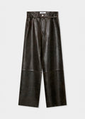 Elijah Polished Leather Bukser