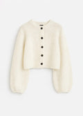 Sofie Mohair Cardigan Eggshell