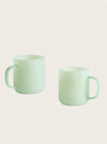 BOROSILICATE MUG | SET OF 2 | LIGHT GREEN