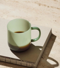 BOROSILICATE MUG | SET OF 2 | LIGHT GREEN
