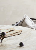 Erie Round Coffee Table | Ivory Nature Marble Tabletop