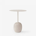 Lato sidebord LN8 | Ivory White & Crema Marble