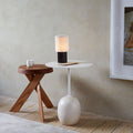 Lato sidebord LN8 | Ivory White & Crema Marble