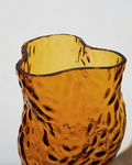 Ostrea Glass Vase | Amber