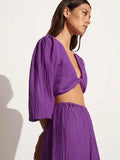 Palmera Top | Violet