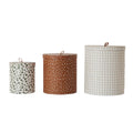 Storage Box Mix - Round - Set of 3