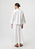 Anja Shirt White