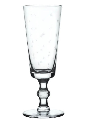 Star Champagne Flutes 2 pk