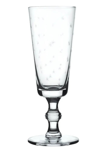 Star Champagne Flutes 2 pk