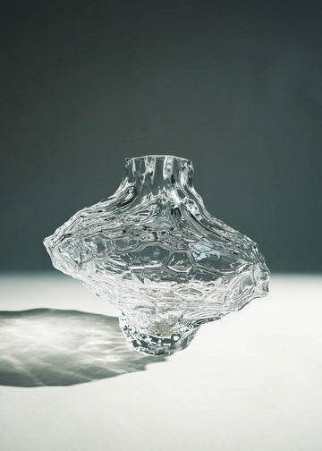 Canyon Large Vase | Clear