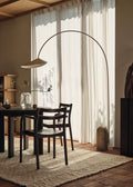 Arum Arched Floor Lamp Cashmere