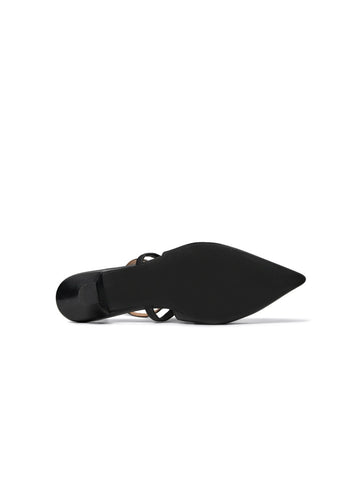 Aurelia Slingback Leather Heels
