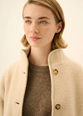 Cedar Teddy Jacket Ecru