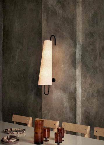 Ancora Vegglampe 100 Black/Natural