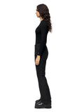 Juvass Insulated Kick Flare Pant Black