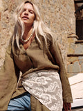 Croflora Triangle Scarf
