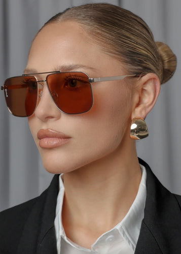 Sorrento Solbrille Gold & Brown