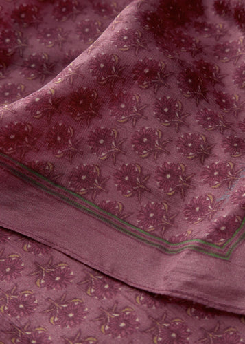 Bloflora Sia Scarf Earth Red
